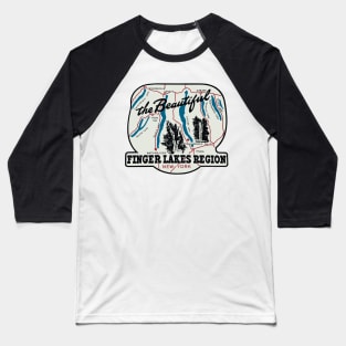 Vintage Style Finger Lakes Baseball T-Shirt